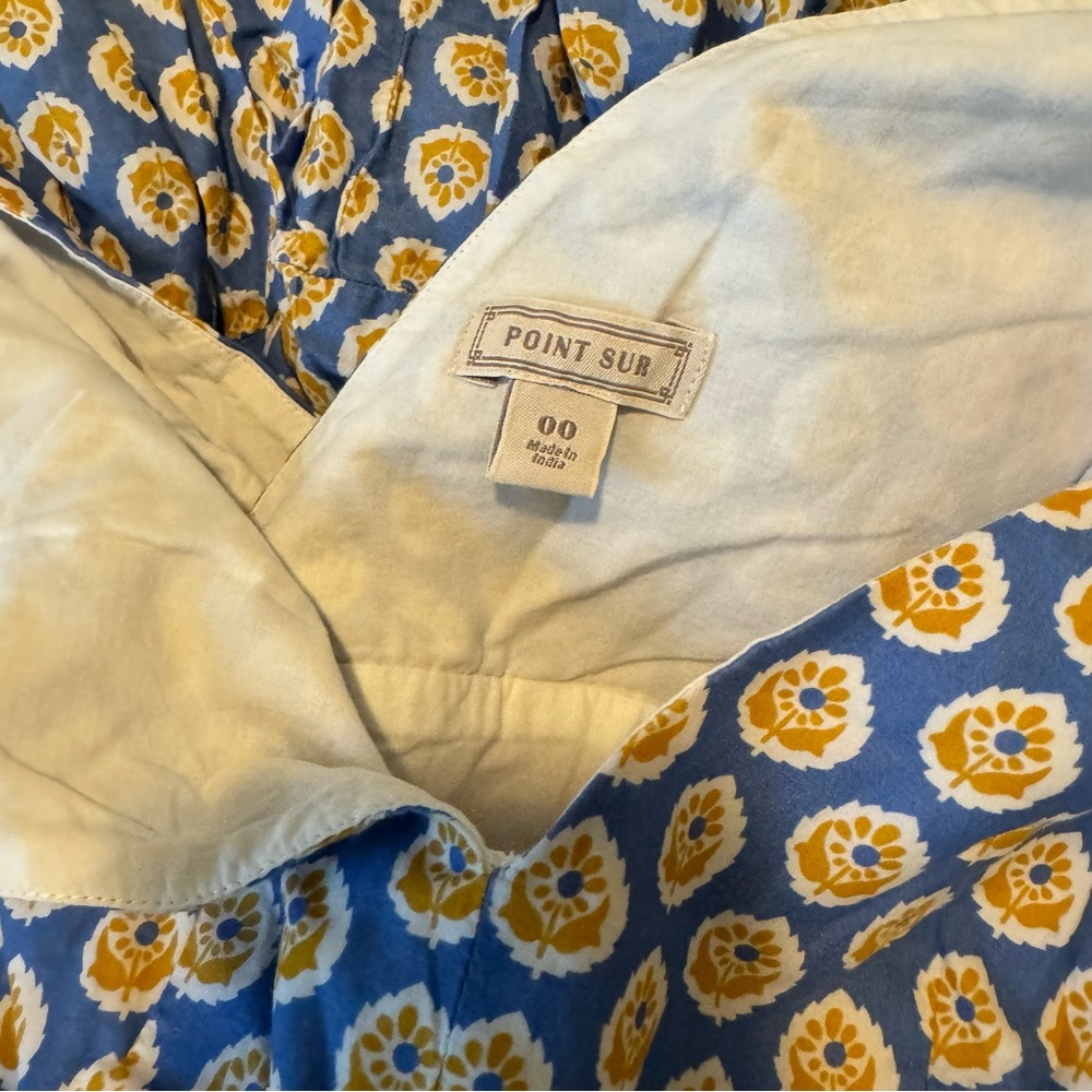 Block Print Point Sur Dress - Picture 5 of 6